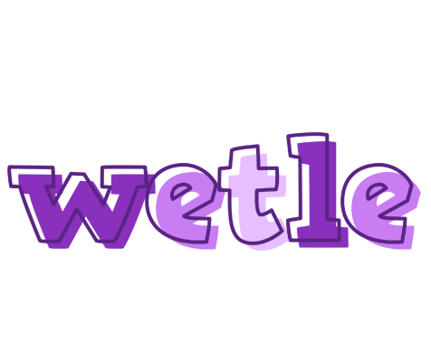 Wetle sensual logo