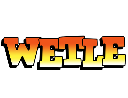 Wetle sunset logo