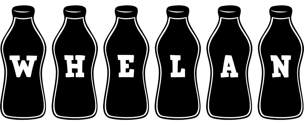 Whelan bottle logo