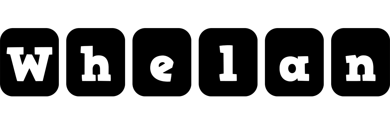 Whelan box logo