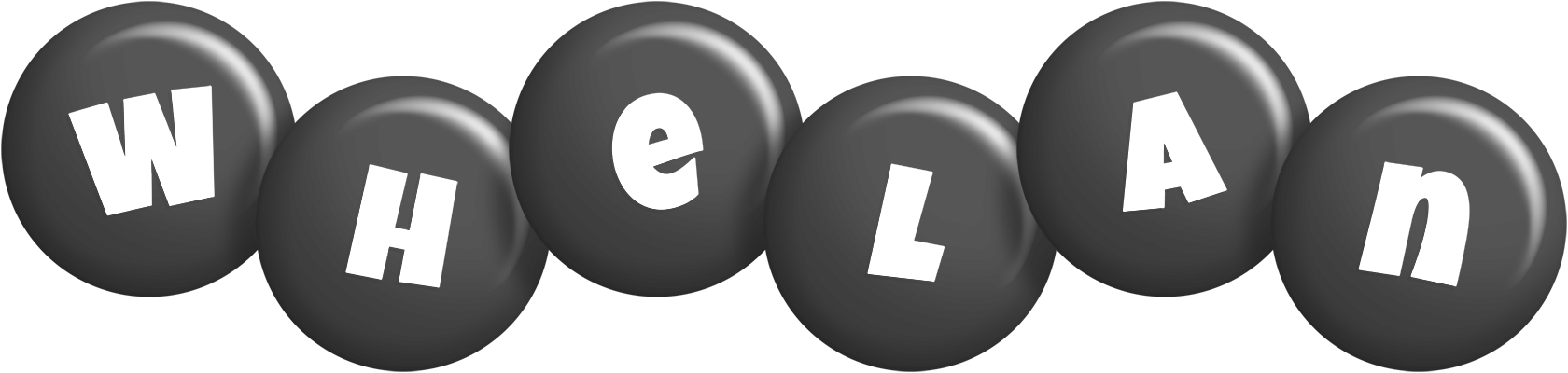 Whelan candy-black logo