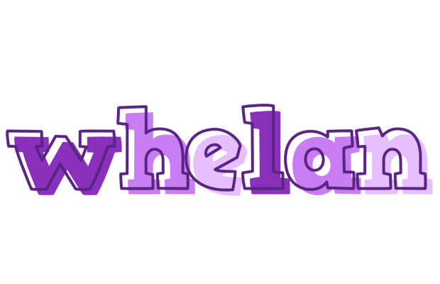 Whelan sensual logo