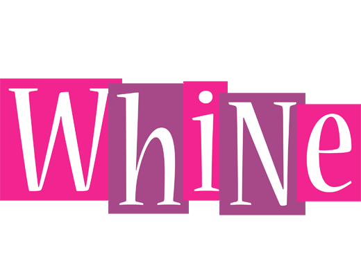 WHINE logo effect. Colorful text effects in various flavors. Customize your own text here: https://www.textgiraffe.com/logos/whine/