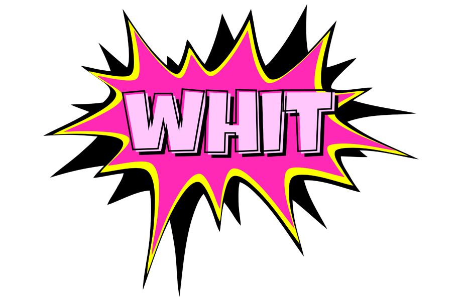 Whit badabing logo