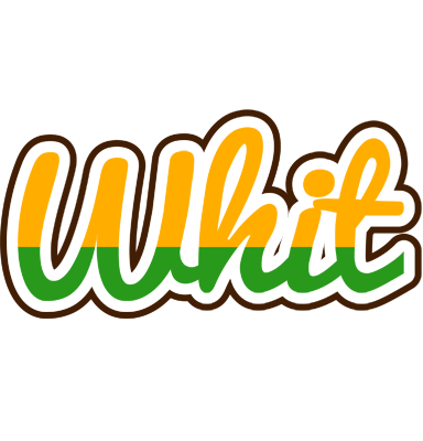 Whit banana logo