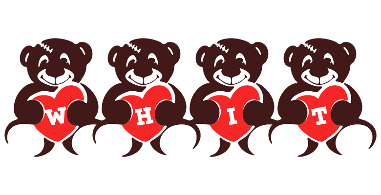 Whit bear logo