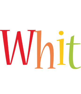 Whit birthday logo