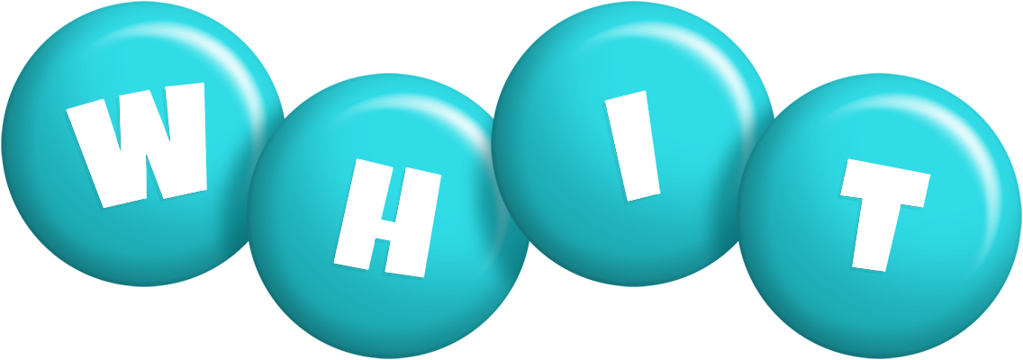 Whit candy-azur logo