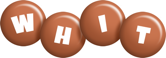 Whit candy-brown logo