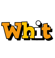 Whit cartoon logo