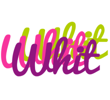 Whit flowers logo