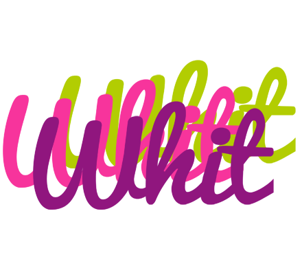 Whit flowers logo