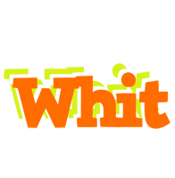 Whit healthy logo