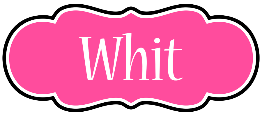 Whit invitation logo