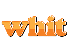 Whit orange logo