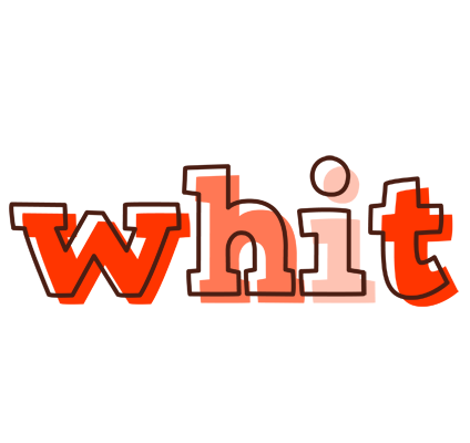 Whit paint logo