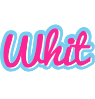 Whit popstar logo