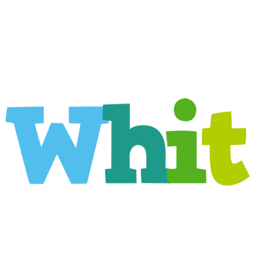 Whit rainbows logo