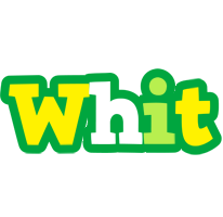 Whit soccer logo