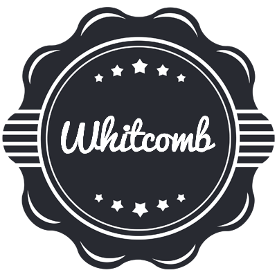 Whitcomb badge logo