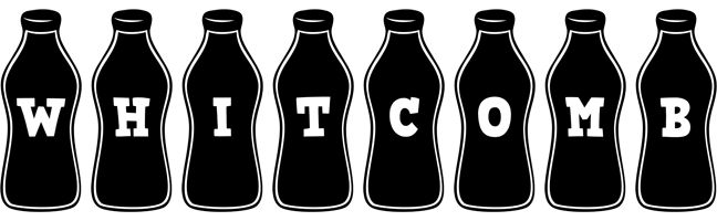 Whitcomb bottle logo