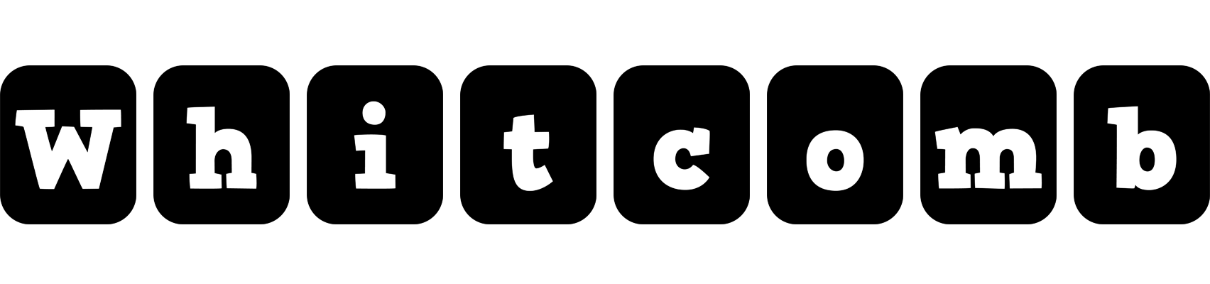 Whitcomb box logo