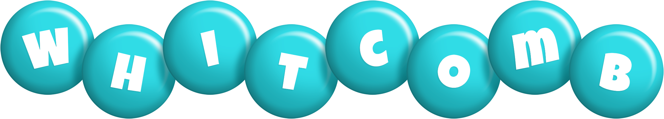 Whitcomb candy-azur logo