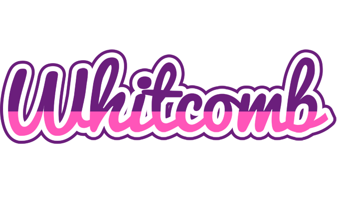 Whitcomb cheerful logo