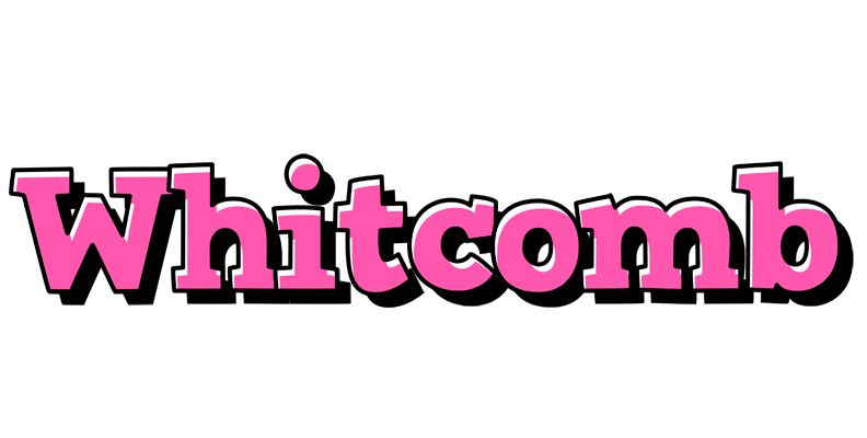 Whitcomb girlish logo