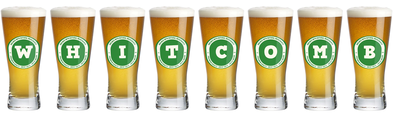 Whitcomb lager logo