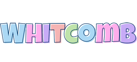 Whitcomb pastel logo