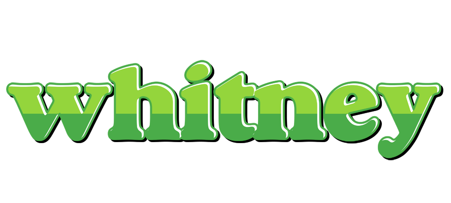 Whitney apple logo