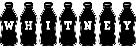 Whitney bottle logo