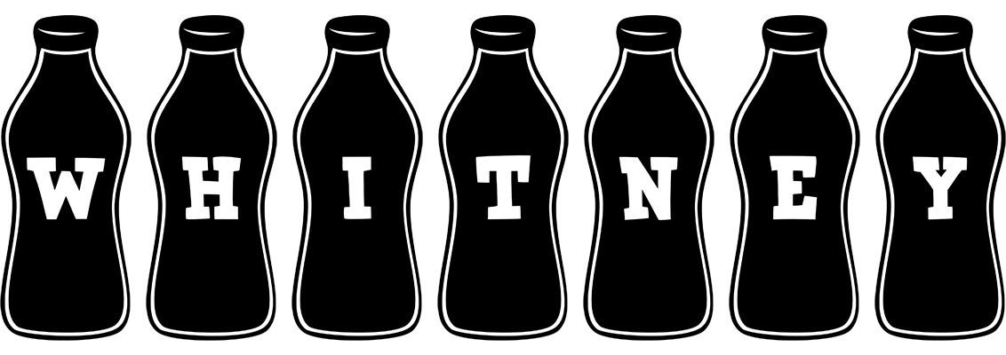 Whitney bottle logo