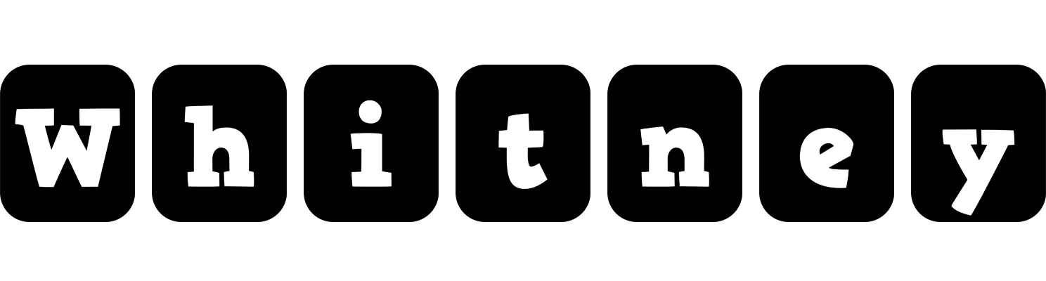 Whitney box logo