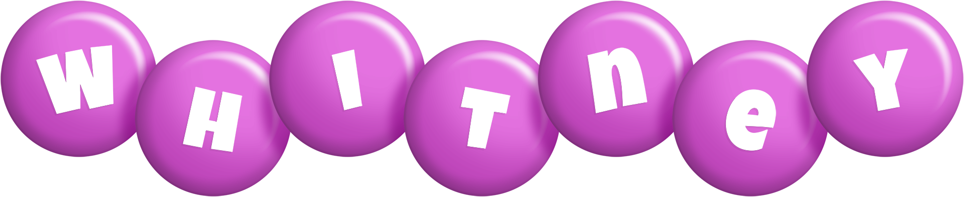 Whitney candy-purple logo