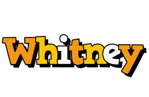 Whitney cartoon logo