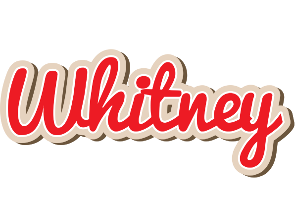 Whitney chocolate logo