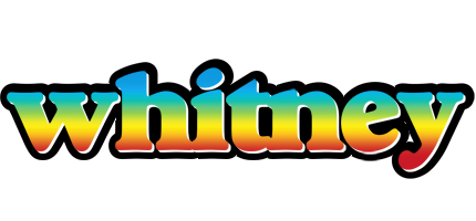 Whitney color logo