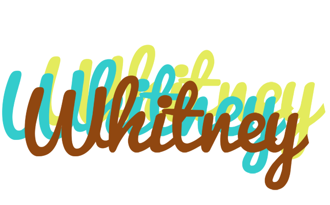 Whitney cupcake logo