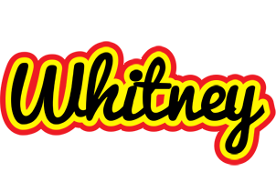 Whitney flaming logo