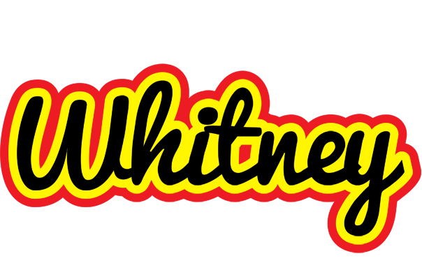 Whitney flaming logo