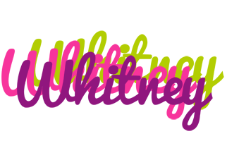 Whitney flowers logo