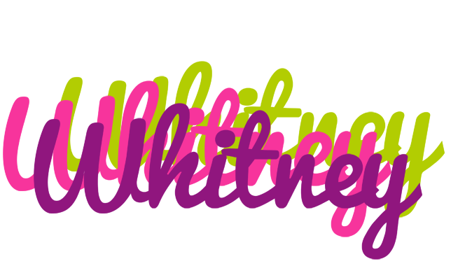 Whitney flowers logo