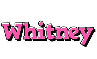 Whitney girlish logo