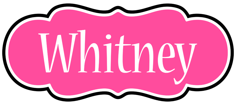 Whitney invitation logo
