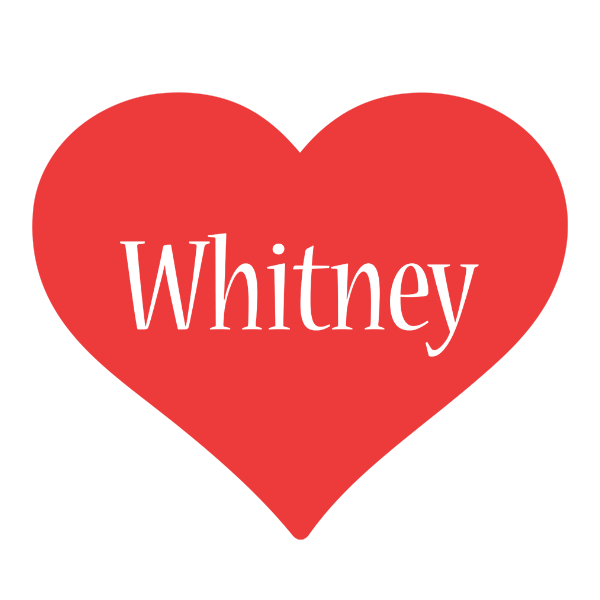 Whitney love logo