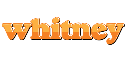 Whitney orange logo