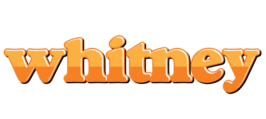 Whitney orange logo