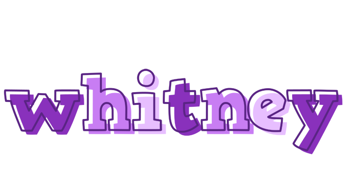 Whitney sensual logo